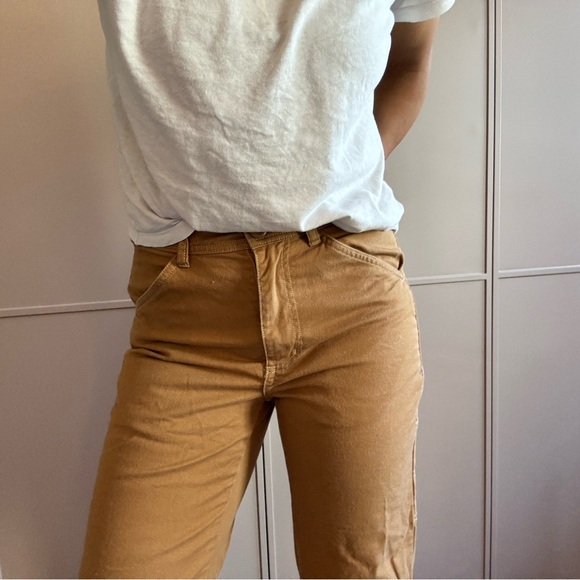Everlane Pants - Everlane Straight-Leg Handy Pants in Warm Caramel - Size 2